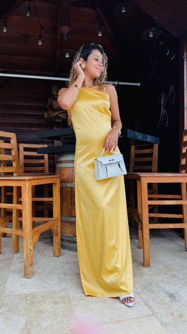 ROBE LONGUE JAUNE - DNAD