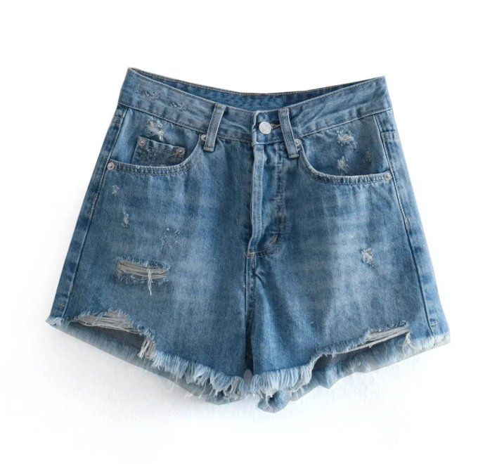 SHORT JEANS B/FONCE